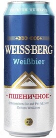 Пиво Пшеничное Бочкари Вайсберг,12%, 450 мл., ж/б