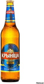 Пиво светлое пастеризованное 4,8%,  Крыница, 500 мл., стекло