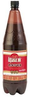 Пиво Афанасий Доброе Бархатное тёмное фильтрованное пастеризованное 4,9%, 1,5 л., ПЭТ