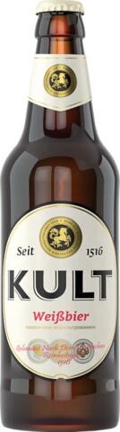 Пиво пшеничное нефильтрованное Крыница KULT Weissbier, 500 мл., стекло