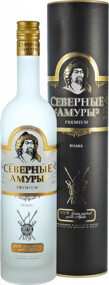 Водка Severnye Amury Premium (gift box) 0.5л