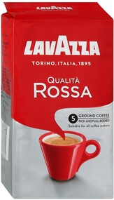 Кофе Lavazza Rossa молотый 250г в/у