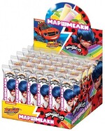 Маршмелки Конфитрейд Леди Баг/Вспыш в форме трубочки, 12 гр., флоу-пак