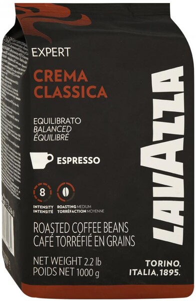 Кофе в зернах Lavazza CREMA CLASSICA EXPERT 1кг