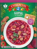 Суп Русский Продукт Суперсуп Борщ варочный, 70 гр., сашет
