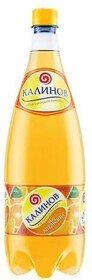 Напиток безалкогольный газированный Калинов лимонад Апельсин 2л