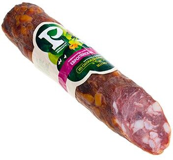 Колбаса с/к Раменский деликатес Европейская, 500 гр., в/у