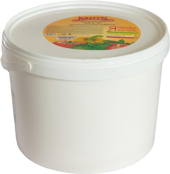 Майонез Махеевъ Провансаль классический 50,5% ведро, 9.40кг