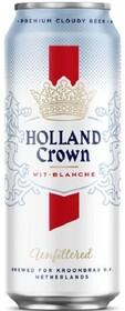 Пиво Holland Crown Wit-blanche светлое нефильтрованное 0,5 л