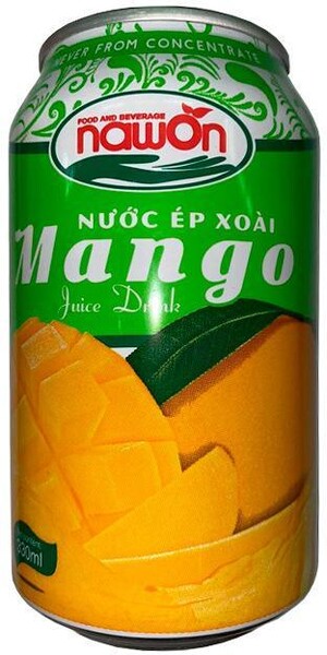 Напиток сокосодержащий Encampa Mango Juice (Манго), 0,33 л