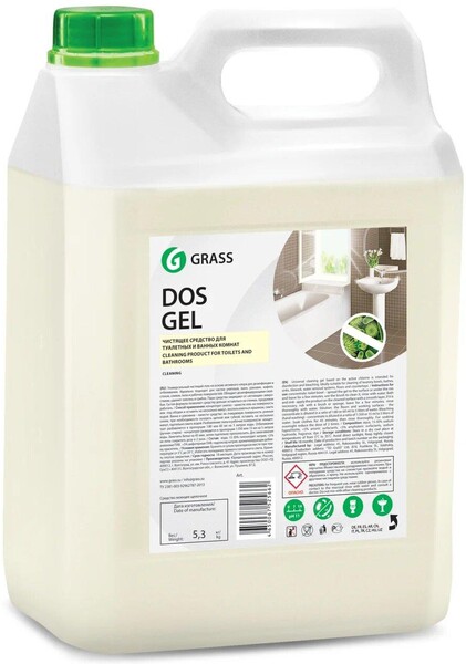Чистящий гель GRASS Dos Gel Дезинфицирующий,5 л., ПЭТ