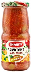 Закуска овощная ПИКАНТА Закусочка для зятя, 470г Россия, 470 г