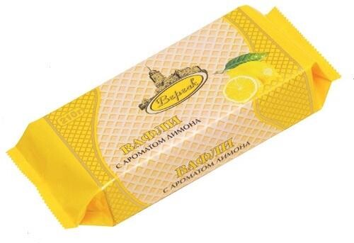 Вафли Вереск, Лимон, 210 гр., флоу-пак