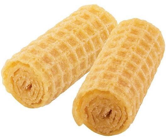 Вафельные рулетики со вкусом сгущенного молока КДВ Воронеж, 2,5 кг., картонная коробка