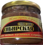 Говядина консервированная, Березовский МКК, 300 гр., стекло