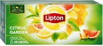 Чай Lipton Green Citrus Garden с ароматом цитрусовых, 25 пакетиков