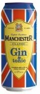 Напиток слабоалкогольный газированный Manchester Gin-Tonic Classic 7.2%, Manchester, 330 мл., ж/б