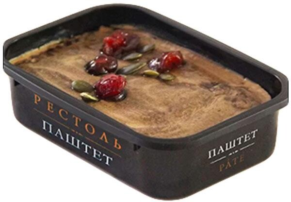Паштет Востряково Датский (с утиной печенью) , 160 гр., ПЭТ