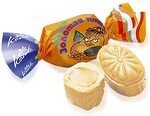 Карамель Конти Золотая птичка, 1.00кг