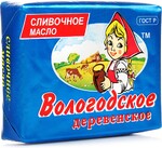 Масло Вологодское деревенское 82,5%, 200 гр., обертка
