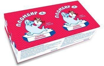 Мороженое Петрохолод Пломбир Ванильный 15% 220г