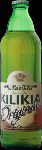 Пиво Kilikia Оригинальное светлое 4,8 % алк., Армения, 0,5 л