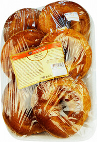 Пирожное Кольца с творогом в сахарной пудре