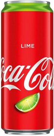 Напиток Coca-Cola Lime сильногазированный, 0,33 л