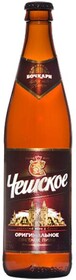 Пиво Бочкари Чешское оригинальное 4,8%, 440 мл., стекло