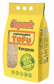 Наполнитель для кошачьего туалета «Барсик» Кукурузный, 4,54 л