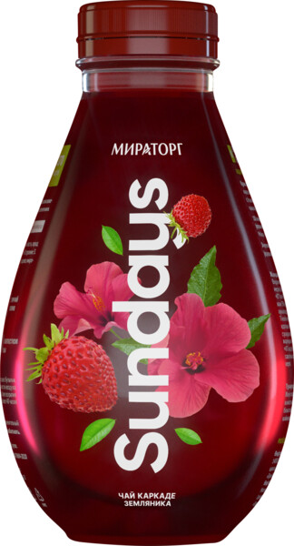 Напиток «Мираторг» Sundays Каркаде-земляника охлажденный, 370 мл