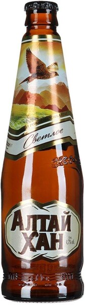 Пиво Бочкари Алтай хан светлое, 440 мл., стекло