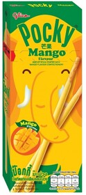 Бисквитные палочки манго Glico Pocky, 25 гр., картон