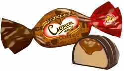 Конфеты глазированные «Славянка» Кофейный сюжет, вес