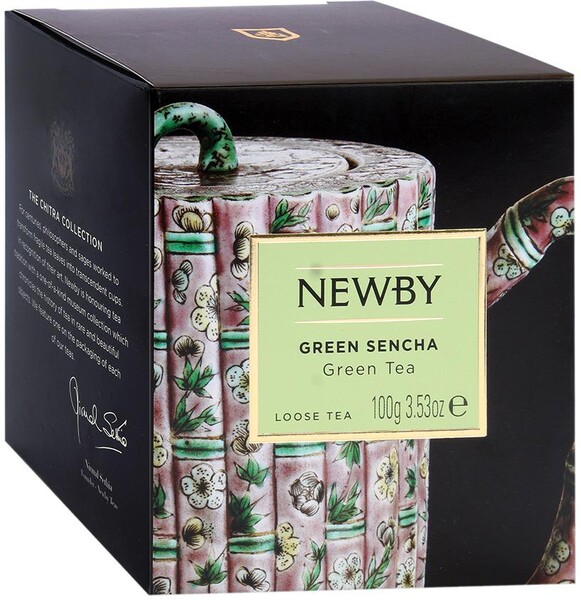 Чай зеленый Newby Зеленая сенча, 100г