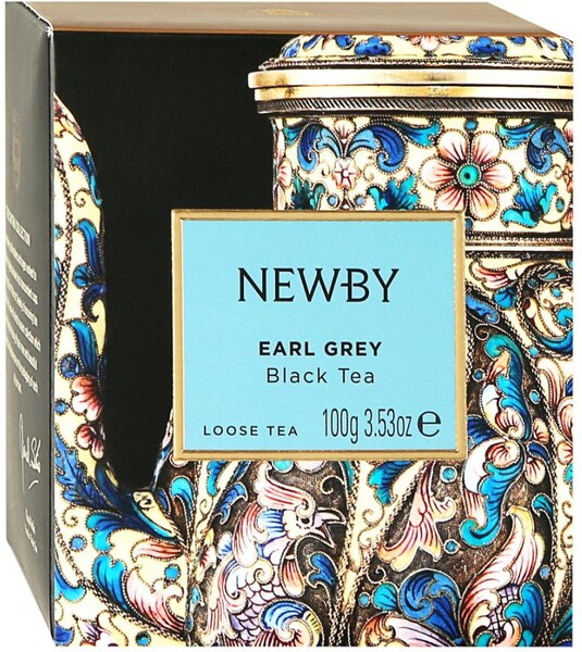 Чай Newby черный Earl Grey 100г