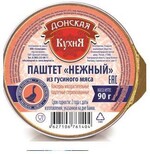 Паштет гусиный Донская Кухня, 90 гр., ж/б