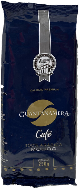 Кофе кубинский молотый Guantanamera 250 г