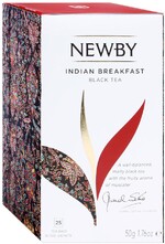 Чай Newby черный Indian Breakfast 25пак*2г