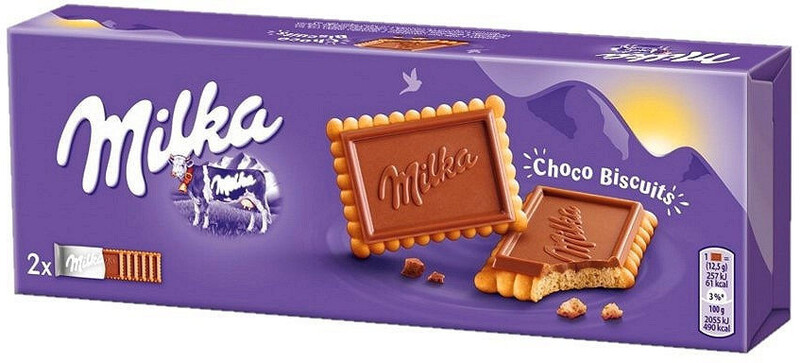 Милка Печенье Чоко Бисквит 150 гр. (Швейцария)