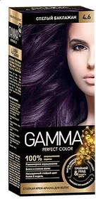 Свобода Стойкая крем-краска Gamma Perfect Color тон 4.6 Cпелый баклажан