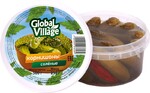 Огурцы корнишоны Черри Global Village солёные, 500г