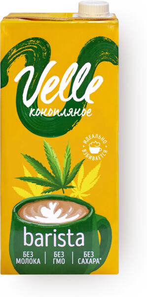 Напиток конопляный Velle Бариста, 1 л