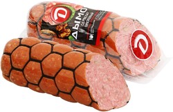 Колбаса Дымов сервелат Ореховый варено-копченый в вакууме, 330г
