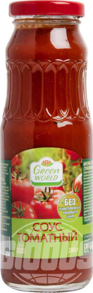 Соус томатный Green World, 280 г