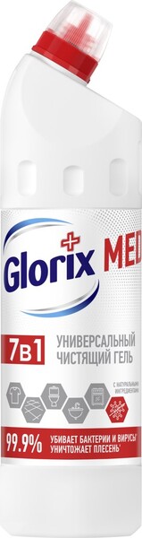 Гель дезинфицирующий GLORIX Ультра гигиена, универсальный, 750мл Россия, 750 мл