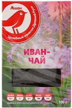 Чай травяной АШАН Красная птица Иван-чай листовой, 100 г