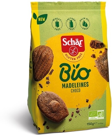 Dr. Schar / Кексы Шоколадные БИО (BIO Madeleines Choco), 150 гр