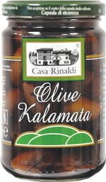 Оливки Casa Rinaldi Каламата с косточкой 300г