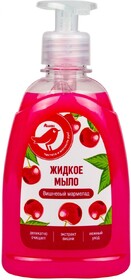 Жидкое мыло для рук АШАН Красная птица Вишневый мармелад, 300 мл